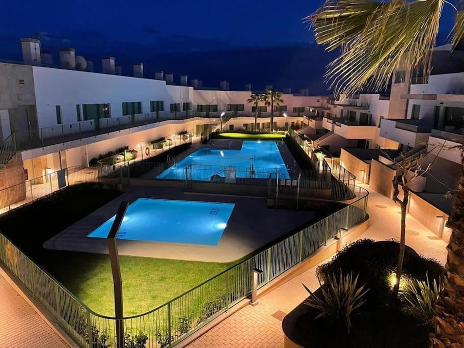 Magnifico Apartamento Nuevo En 1ª Linea De Playa Мохакар Экстерьер фото